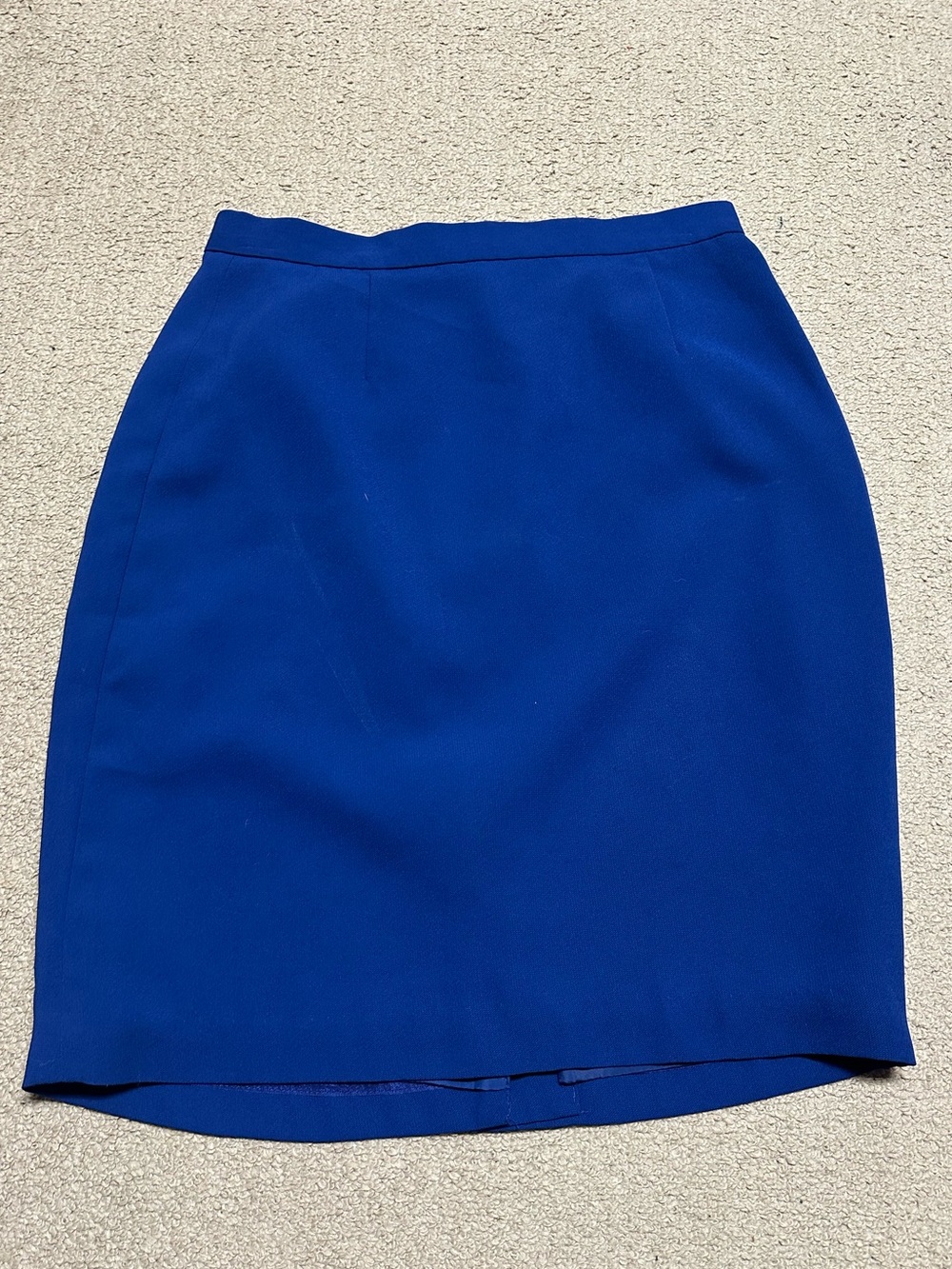 Chaus Royal Blue Pencil Skirt